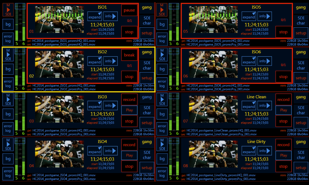 8 Input UI