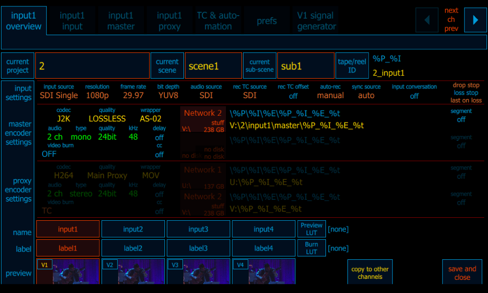 Input & Encoder Overview